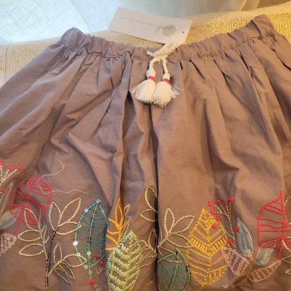 NWT  PEEK Aren't you curious? GORGEOUS Girls skirt size 6-7 - Picture 5 of 8